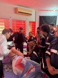 POCUS em Marília treinamento do SAMU com ultrassom point-of-care
