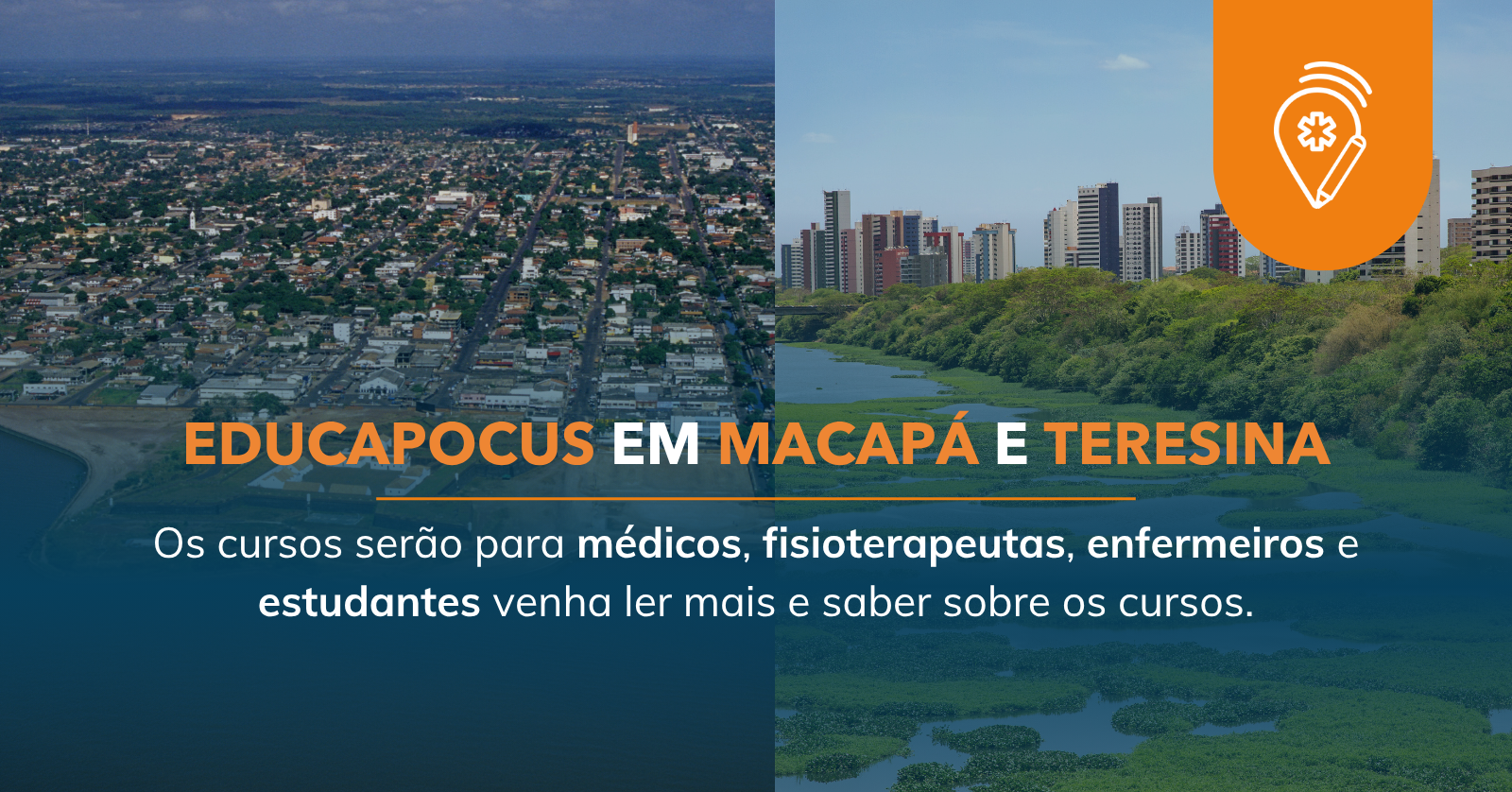 EducaPOCUS leva cursos presenciais para Macapá e Teresina: novas turmas confirmadas!
