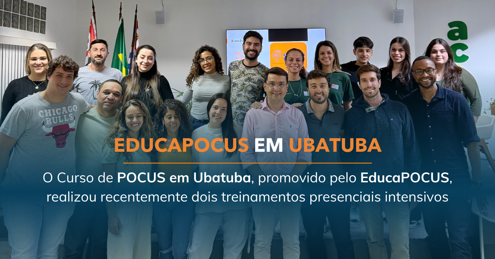 Curso de POCUS da Educapocus em Ubatuba reúne médicos em treinamentos intensivos